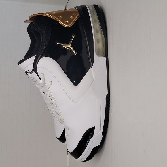 Jordan Big Fund Premium White Metallic Gold Men Size 12 CI2216-100 main image 5